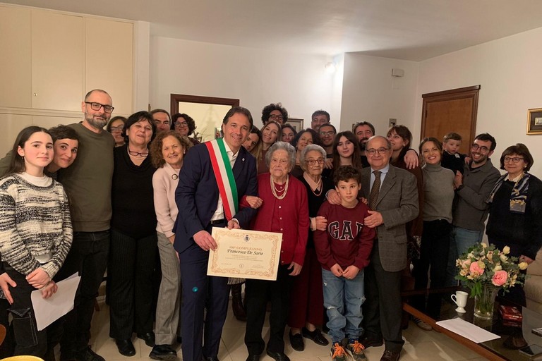 100 anni di Francesca de Sario