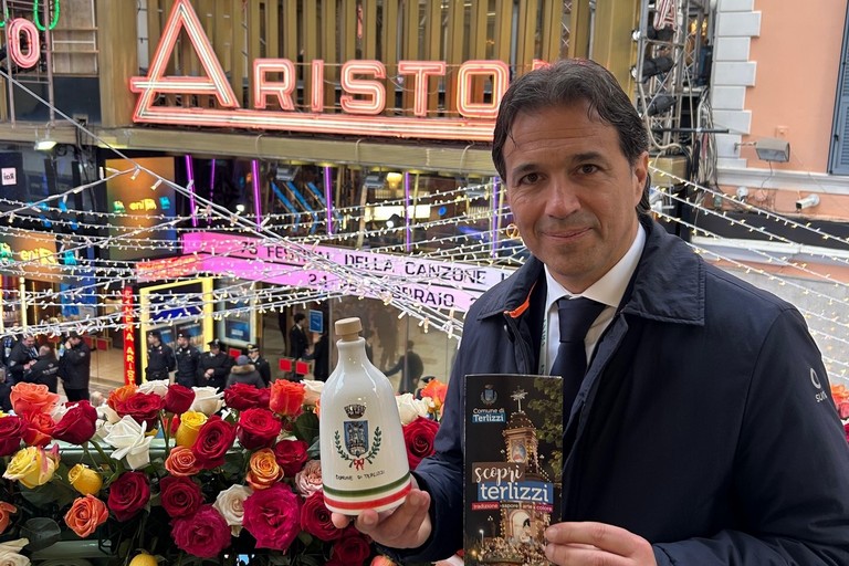 De Chirico a Sanremo. <span>Foto Staff sindaco </span>