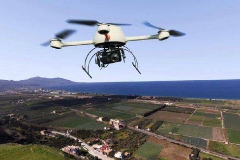 Droni in azione contro i roghi