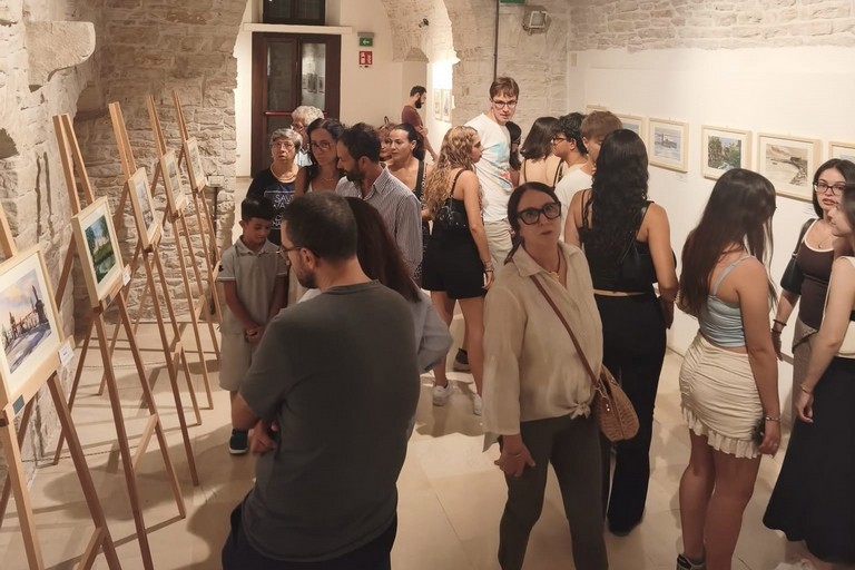 Pinacoteca de Napoli - mostra Pino D'Elia. <span>Foto Ufficio stampa </span>