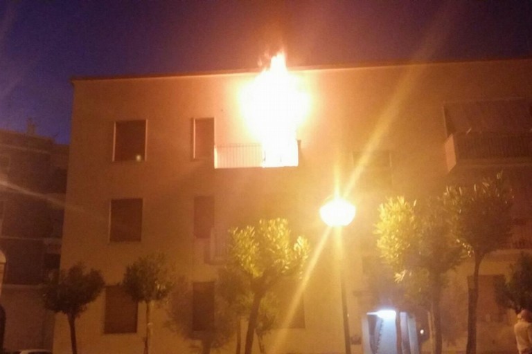 incendio appartamento