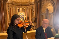 Florangela D'Elia: «Il mio violino e l'Inno alla Madonna di Sovereto del Maestro Binetti»