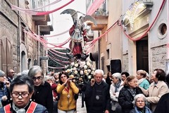 Via D'Azeglio in festa per San Michele Arcangelo