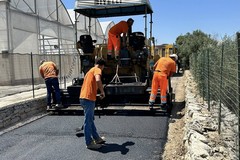 Strade rurali, asfaltato il tratto di Piscina degli Zingari
