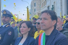 Il sindaco di Terlizzi al fianco degli agricoltori per la protesta Bari