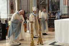 Mons. Turturro a Terlizzi, il grazie della parrocchia Concattedrale