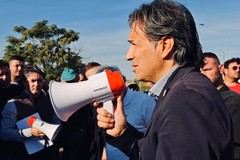 De Chirico tra gli olivicoltori in protesta per invasione olio di scarsa qualità dal Nord Africa