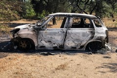 In Contrada Belvedere ritrovata incendiata un'auto rubata