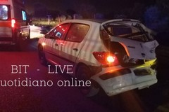 Incidente sulla strada provinciale 231, coinvolte tre auto. Forti rallentamenti