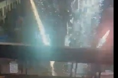 Continuano a Terlizzi i fuochi pirotecnici non autorizzati - IL VIDEO