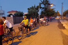 Una quarantina i partecipanti al 'Vivila in bici' di venerdì 15 luglio