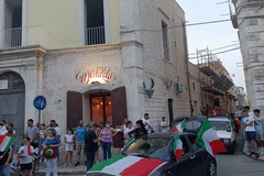 Italia prima nel girone. LE FOTO della festa per le strade di Terlizzi