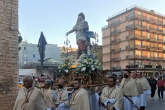 Ieri sera la traslazione dell'effigie di Santa Maria della Stella (FOTO)