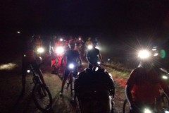 Una notturna in mountain bike da Terlizzi a Quasano