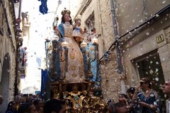 La Madonna del Rosario per le strade di Terlizzi (FOTO)