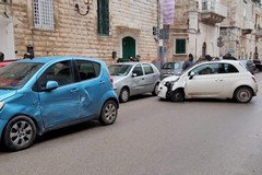 Incidente in via Bovio: traffico bloccato nel cuore di Terlizzi