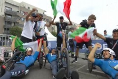 Luca Mazzone fa 9 su 9 nell'handbike e scrive la storia