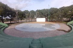 L'anfiteatro del Parco comunale si rifà il look - FOTO