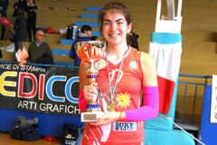 Erika Minafra, a 15 anni campionessa del volley