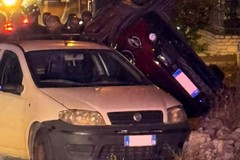 Incidente sulla Terlizzi-Molfetta, auto si ribalta: paura per una donna incinta