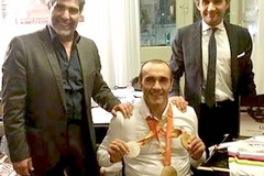 Due città in festa per l'olimpionico Luca Mazzone