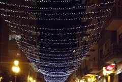 Trecento ghirlande di luce per addobbare il Natale di Terlizzi