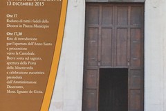 Si apre la Porta Santa, domenica sera parrocchie chiuse