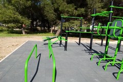Pronta l'area fitness al Parco comunale di Terlizzi (FOTO)