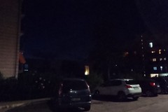 Piazza Impastato immersa nel buio per circa una settimana