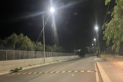 Sicurezza stradale a Terlizzi, installati rallentatori su via Favale