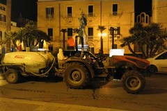 Stasera il secondo intervento di sanificazione della città