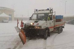 Allerta meteo, pronti i mezzi spazzaneve e 100 quintali di sale