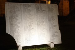 Danneggiata la stele dedicata ai Caduti in piazza Cavour