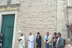 Benedetta a Terlizzi la porta restaurata della rettoria di S. Maria della Stella