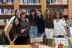 Il saluto delle ragazze del Servizio Civile Universale della Biblioteca comunale