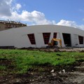 Cade l'ultimo muro (di tufo), ecco il Palasport di Largo Torino (FOTO)