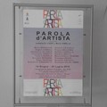"Parola d'artista ", la mostra in Pinacoteca
