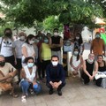 La Lega del Filo d'Oro "veste " Terlizzi con lavorazioni a maglia e all'uncinetto