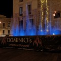 Immacolata con le fontane danzanti in piazza Cavour a Terlizzi