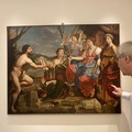Sgarbi in visita alla Pinacoteca  "De Napoli "