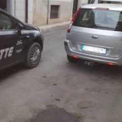 Ritrovata a Terlizzi Ford Fusion rubata