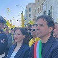 Il sindaco di Terlizzi al fianco degli agricoltori per la protesta a Bari
