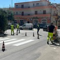 Partito a Terlizzi il piano di rifacimento della segnaletica orizzontale