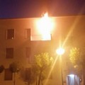 Incendio in via Ruvo: cosparge la camera da letto con l'alcol e vi dà fuoco, arrestato