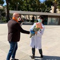 Centomila fiori donati da un'azienda di Terlizzi al Policlinico di Bari