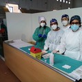 Ieri vaccinati 428 cittadini al PalaChicoli di Terlizzi (FOTO)