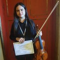 Due Primi Premi per Florangela D’Elia ed il suo violino