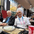 Luca Mazzone a pranzo con Sergio Mattarella