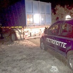 Folle inseguimento tra Terlizzi e Ruvo, fermato un camion rubato