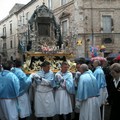 Processione sospesa causa maltempo. Le foto in diretta.